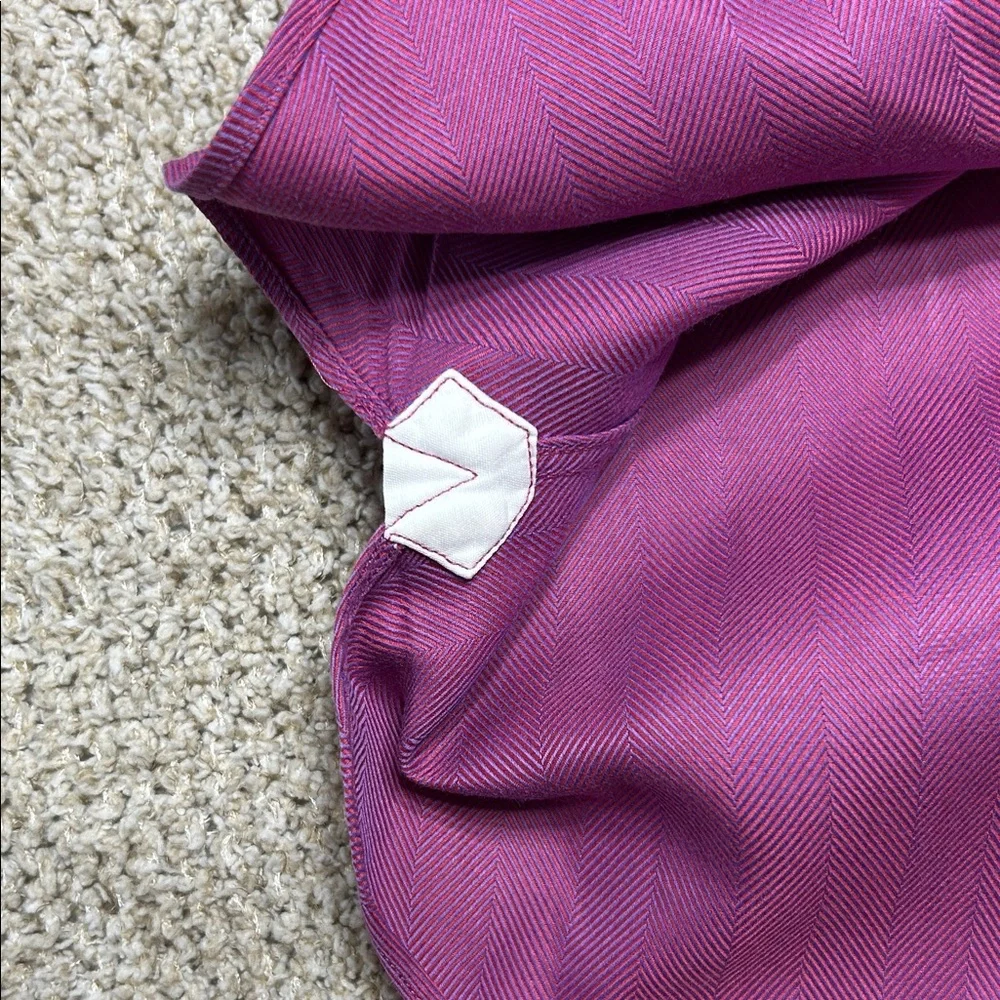 Turnbull & Asser Men's Dress Shirt in Rich Purple - Picture 10 of 10